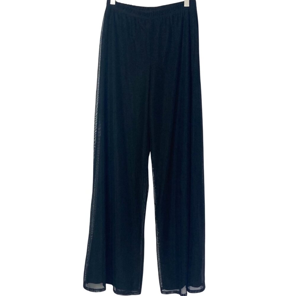 dressbarn Black Wide Leg Pants